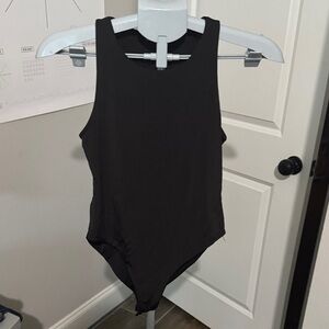 PrettyLittleThing Black Bodysuit